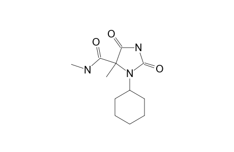 1-CYCLOHEXYL-5-METHYL-5-METHYLCARBAMOYLHYDANTOIN