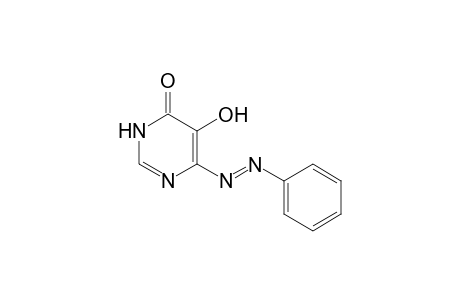 5-Hydroxy-6-phenylazo-3H-pyrimidin-4-one