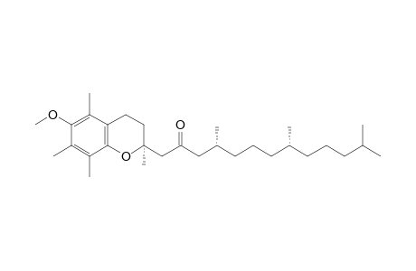 (4R,8R)-1-[(2S)-6-methoxy-2,5,7,8-tetramethyl-chroman-2-yl]-4,8,12-trimethyl-tridecan-2-one