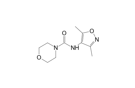 N-(3,5-dimethyl-4-isoxazolyl)-4-morpholinecarboxamide