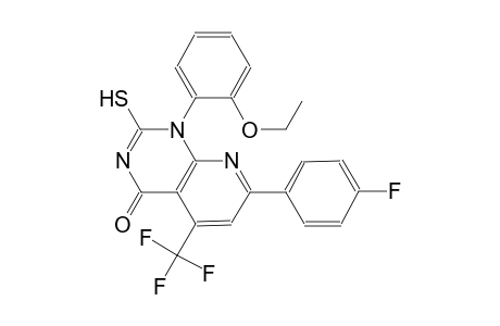 pyrido[2,3-d]pyrimidin-4(1H)-one, 1-(2-ethoxyphenyl)-7-(4-fluorophenyl)-2-mercapto-5-(trifluoromethyl)-
