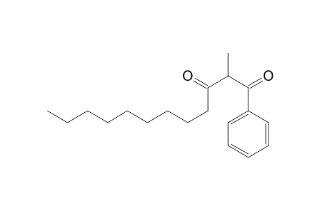 2-Methyl-1-phenyl-1,3-dodecanedione