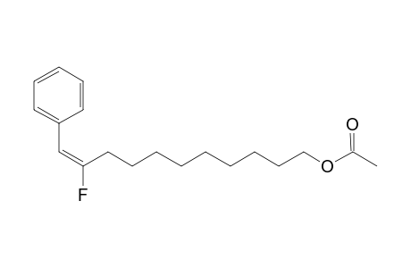 (E)-11-Acetyloxy-2-fluoro-1-phenylundec-1-ene