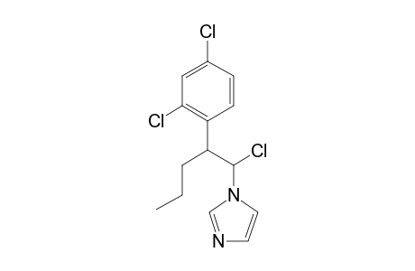 1H-Imidazole, 1-[1-chloro-2-(2,4-dichlorophenyl)pentyl]-