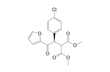 (R)-Dimethyl 2-[1-(4-Chlorophenyl)-2-(furan-2-yl)-2-oxoethyl]malonate
