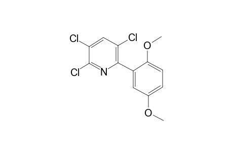 2,3,5-Trichloro-6-(2,5-dimethoxyphenyl)pyridine