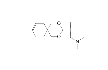 N,N,2-Trimethyl-2-(9-methyl-2,4-dioxaspiro[5.5]undec-8-en-3-yl)-1-propanamine