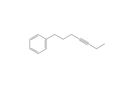 Benzene, 4-heptynyl-