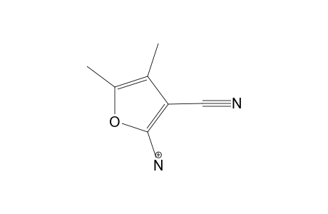 2-AMINO-3-CYANO-4,5-DIMETHYL-FURAN;N-PROTONATED