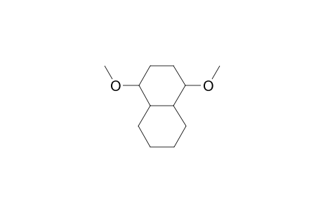 1,4-Dimethoxy-1,2,3,4,4a,5,6,7,8,8a-decahydronaphthalene