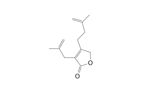 2(5H)-Furanone, 4-(3-methyl-3-butenyl)-3-(2-methyl-2-propenyl)-