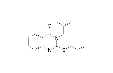 2-(allylsulfanyl)-3-(2-methyl-2-propenyl)-4(3H)-quinazolinone