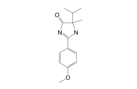 2-(4-methoxyphenyl)-5-methyl-5-propan-2-yl-3H-imidazol-4-one