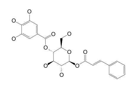 1-O-(E)-CINNAMOYL-4-GALLOYL-BETA-D-GLUCOPYRANOSIDE