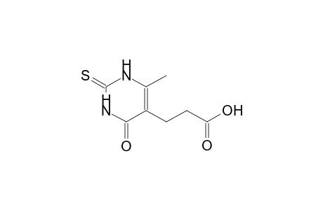 3-(4-keto-6-methyl-2-thioxo-1H-pyrimidin-5-yl)propionic acid