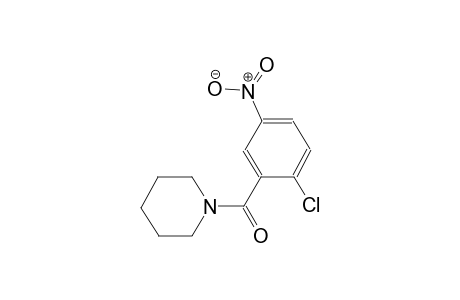 1-(2-chloro-5-nitrobenzoyl)piperidine