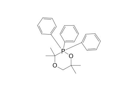 3,3,6,6-TETRAMETHYL-2,2,2-TRIPHENYL-1,4-DIOXA-2-LAMBDA(5)-PHOSPHORINANE