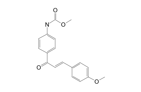 Methyl N-{4-[3-(4-methoxyphenyl)prop-2-enoyl]phenyl}carbamate