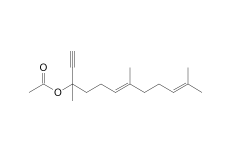 (E)-3,7,11-Trimethyldodeca-6,10-dien-1-yn-3-yl acetate
