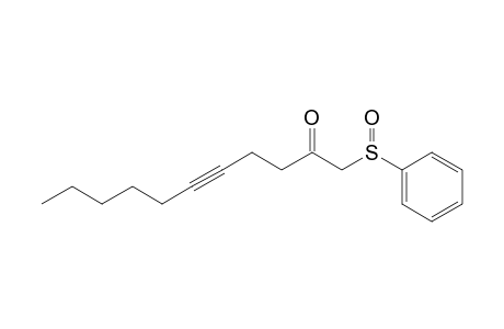 1-(Phenylsulfinyl)undec-5-yn-2-one
