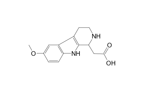 (6-Methoxy-2,3,4,9-tetrahydro-1H-.beta.-carbolin-1-yl)acetic acid
