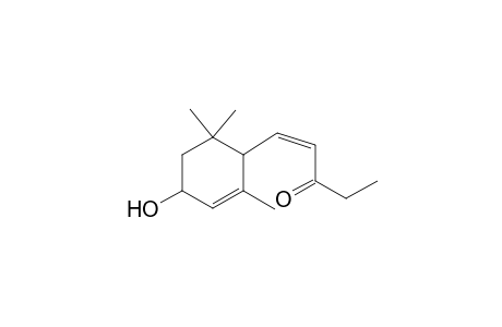 cis-3-hydroxy-.alpha.-methylionone