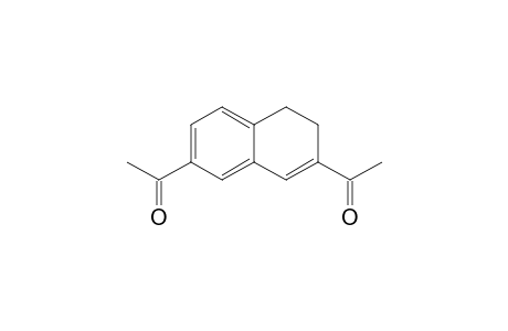 1-(7-acetyl-3,4-dihydronaphthalen-2-yl)ethanone
