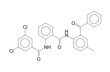 N-(2-Benzoyl-p-tolyl)-2-(3,5-dichlorobenzamido)benzamide