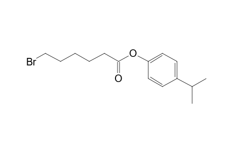 6-Bromohexanoic acid, 4-isopropylphenyl ester