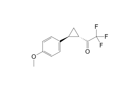 2,2,2-Trifluoro-1-((1S,2S)-2-(4-methoxyphenyl)cyclopropyl)ethan-1-one