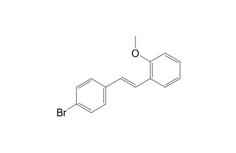 (E)-1-(4-bromophenyl)-2-(2-methoxyphenyl)ethene