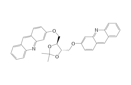(4S,5S)-trans-4,5-bis(3-acridinyloxymethyl)-2,2-dimethyl-1,3-dioxolane