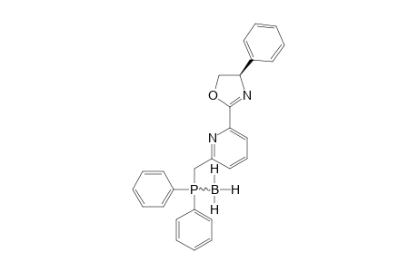 (S)-TRIHYDROBORANE-[2-(DIPHENYLPHOSPHANYL-KAPA-P-METHYL)-6-(4-PHENYL-4,5-DIHYDROOXAZOL-2-YL)-PYRIDINE