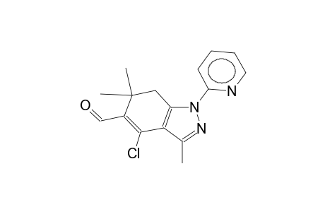 1-(2-pyridyl)-3,6,6-trimethyl-4-chloro-5-carbonyl-6,7-dihydrobenzopyrazole