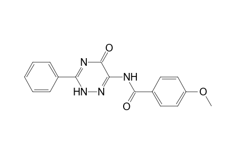 Benzamide, N-(2,5-dihydro-5-oxo-3-phenyl-1,2,4-triazin-6-yl)-4-methoxy-
