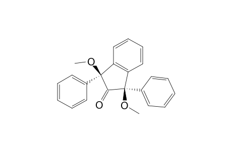 Meso-1,3-dimethoxy-1,3-diphenylindan-2-one