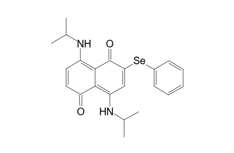 4,8-Bis(2-propylamino)-2-phenylseleno-1,5-naphoquinone