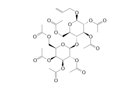 Allyl-2,3,6-tri-O-acetyl-4-O-(2,3,4,6-tetra-O-acetyl-b-d-glucopyranosyl)-b-d-glucpyranoside