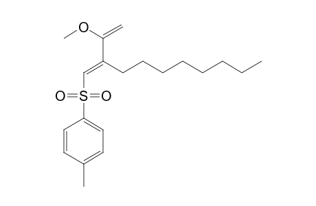 (E)-3-methoxy-2-n-octyl-1-(p-tolylsulfonyl)-1,3-butadiene