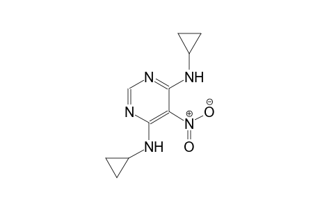 N~4~,N~6~-dicyclopropyl-5-nitro-4,6-pyrimidinediamine