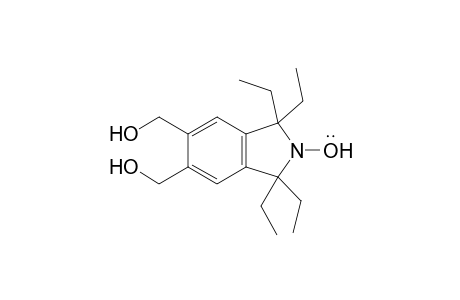 1,1,3,3-Tetraethyl-5,6-bis(hydroxymethyl)isoindolin-2-yloxyl