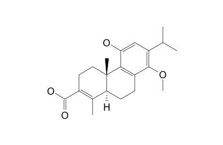 11-HYDROXY-14-METHOXY-19-(4->3)-ABEO-ABIETA-3,8,11,13-TETRAEN-19-OIC-ACID