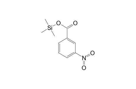 Benzoic acid <3-nitro->, mono-TMS