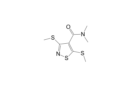 4-Isothiazolecarboxamide, N,N-dimethyl-3,5-bis(methylthio)-