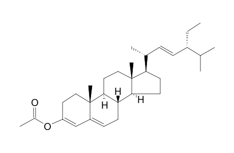 Stigmasterol, 3,4-dedihydro-, acetate(ester)