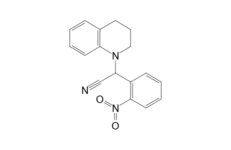 2-(3,4-dihydro-2H-quinolin-1-yl)-2-(2-nitrophenyl)acetonitrile