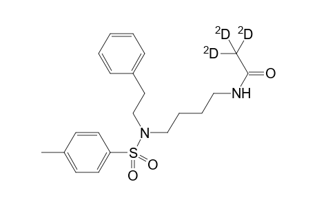 N-Phenylethyl-N-(4-trideuterioacetamidobutyl)-p-toluene sulfonamide