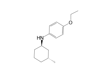 4-Ethoxy-N-[(1R,3R)-3-methylcyclohexyl]aniline