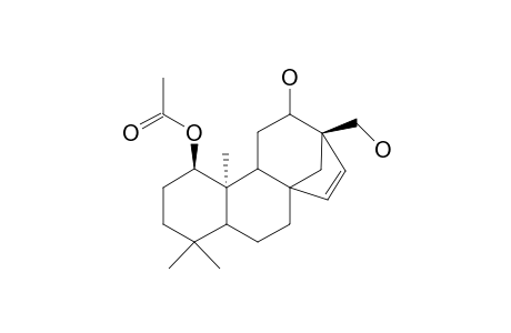 ent-1.beta.-Acetoxy-12.beta.,17-dihydroxybeyer-15-ene