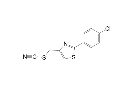 thiocyanic acid, [2-(p-chlorophenyl)-4-thiazolyl]methyl ester